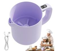 Frullatore elettrico - 300 W Handheld Kitchen Appliance | Stainless Steel Beaters Portable | Dough Whisk Egg Cream Batter Mixing Tool | Home Baking Cooking Use