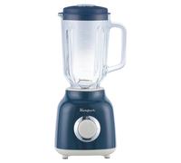 Frullatore Elettrico Blu e Avorio, brocca Graduata in Vetro 1,5 L, Lame in Acciaio Inox, 2 velocità 500 W, Kooper