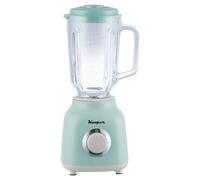 Frullatore Elettrico Salvia e Avorio, brocca Graduata in Vetro 1,5 L, Lame in Acciaio Inox, 2 velocità 500 W, Kooper