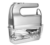Frullatore Elettrico A Immersione Potente 400 W, Sbattitore Portatile A 9 Velocità Con Fruste In Acciaio Inox Per Dolci Panna Montare Albumi Biscotti Cucina Domestica(GreyA)