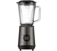 BLACK+DECKER - Frullatore in Vetro 800W | 1,5L | 4 Lame in Acciaio Inox Alta Resistenza | Multi-Velocità + Funzione Pulse | Tritaghiaccio | Bicchiere Dosatore | Lavabile in Lavastoviglie