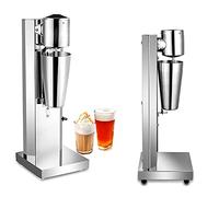 Frullatore elettrico da 650 ml, con bicchiere in acciaio inox, per frappè, frullati e cocktail, 180 W