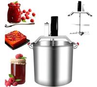 Frullatore elettrico, frullatore automatico professionale per alimenti, pulsante di controllo intelligente per condire hot pot, mescolare zuppe e salse, ideale per la preparazione di marmell