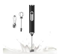 Frullatore Elettrico Per Latte - Con Teste Portatile A 3 Livelli Potente Mini Mixer - Frullatore Per Bevande E Schiumalatte,Per Latte, Albume, Cioccolata Calda, Bevande, Cacao