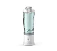 Frullatore Elettrico Portatile Ricaricabile Tramite USB da 600 Ml, Frullatore per Frullati e Succhi Personali