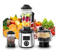 frullatore frullatore 3 in 1, frullatore professionale per frullati, 900 W Electric Blender, 3 dispositivi, 1 base intelligente, 2,5 l, 1,5 l & 500 ml, per frullati, frullati, succhi di frutta, cibo