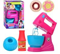 Frullatore Giocattolo per Bambini con Accessori Cucina Elettrodomestici Giocattolo Sbattitore Planetaria Impastatrice Giocattolo per Bambini Elettrodomestici Giocattolo Mixer Set Accessori Cucina (B)