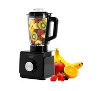 FRULLATORE GRUNKEL BAT-2000 MASTERPRO2000 W1.5 l, Potenza 2000 W, Caraffa da 1.5 l, 5 velocità, Nero, Trasparente