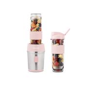 ADEVA - Mini Frullatore SMOO12 Capacità 0.57 L Potenza 300 W Colore Rosa Pastello - SPEDIZIONE GRATUITA