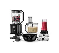 FRULLATORE KLARSTEIN Klarstein Verosteel 2 l 1200 W, manuale 10 velocità, 6 programmi 2 lame, Potenza 1200 W, Caraffa da 2 l, Acciaio inossidabile, Argento, Nero