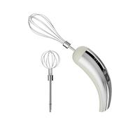 Frullatore manuale 7,09 x 2,17 pollici, frullatore elettrico portatile da cucina, frusta in acciaio | Frullatore elettrico per cuocere torte, pasta, panna, pasta, cibo, bevande, frullati proteici