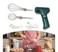 Frullatore manuale verde miscelatore manuale cucina sbattitore uova portatile fo