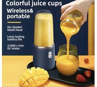 Frullatore Mini Portatile Spremiagrumi 400ml Elettrico Ricarica USB 40W