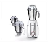 Frullatore Mixer Bosch TrueMixx Style MGM8832WIN, 1000 W 3 Barattoli (Bianco)