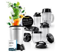 Frullatore Mr. Magic Mixer + XL Set di accessori 19 pezzi Shakes Smoothie Maker