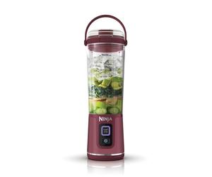 Frullatore Ninja BLAST SENZA FILI CRANBERRY BC151EUCR 0,47L - Compatto, Ricaricabile USB-C, 2 Funzioni - Nouvo