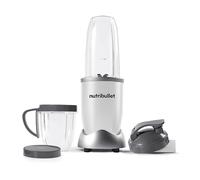 FRULLATORE NUTRIBULLET NB907W, Potenza 900 W, Caraffa da 925 ml, 1 velocità, Plastica tritan, Acciaio inox, Bianco