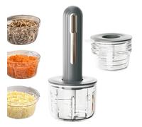 Frullatore Per Alimenti Per Bambini - Tritaverdure Elettrico | Elettrico Compatto da Cucina per Preparazione Pasti, Verdura, Frutta e Alimenti per Bambini