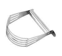 Frullatore per farina, tagliapasta robusto, miscelatore per farina di burro in acciaio inossidabile, strumento di cottura manuale ergonomico, utensile per spremiagrumi per biscotti per crosta