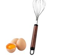 Frullatore per uova | Utensile per cucinare in acciaio inox - Frullare uova come strumento manuale e pelapatate - per adulti, adolescenti, uomini, donne, casa, picnic, campeggio, panetteria e camion