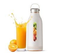 Frullatore personale portatile per frullati e smoothies 80W con ricarica Type-C 4 lame frantumare il ghiaccio Ideale sport casa esterni viaggio