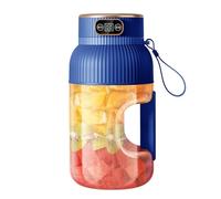 Frullatore Personale Ricaricabile - Macchina Per Succhi Portatile, Frullatore Con Display Digitale Di Grande Capacità Da 1200 Ml | Frullati Multifunzione E Tazza Per Frullato Con Coperchio, Frullati