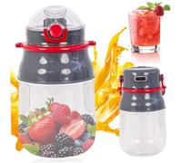 Frullatore portatile 800 ml 28 once ricaricabile spremiagrumi personale con succhi e coperchi per bevande cannuccia per viaggi campeggio palestra ufficio uso domestico