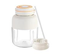 Frullatore Portatile a | Bicchiere Miscelatore Senza Fili Regolabile 1300ml,Mini Tritatutto Shaker Ricaricabile,per Frappè Succhi Caffè Cibo Palestra Spiaggia Picnic Campeggio Casa e