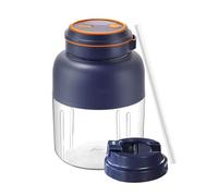 Frullatore Portatile a Bicchiere | Mixer Elettrico Regolabile con Bicchiere da 1,3 L,Mixer Portatile Personale - Per Frullati, Succhi, Caffè, Cibo, Casa, Palestra, Ufficio, Spiaggia, Picnic,