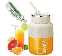 Frullatore Portatile Blendgo 800 con Canna e Braca a Tracolla 28oz Grande Capacità USB C Ricaricabile Senza Fili per Frullati Shake Succhi e Preparazione Alimenti Doppio Clic Avvio Rapido (Bianco)