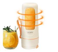 Frullatore portatile, bottiglia ricaricabile e impermeabile per frullatore da 340 ml, frullatore ricaricabile con batteria da 3000 mAh, per campeggio, bevande, ghiaccio, palestra, spiaggia, succhi di
