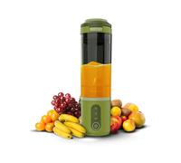 FRULLATORE PORTATILE CECOTEC Shake2Go180 W0.6 l, Potenza 180 W, Caraffa da 0.6 l, 3 velocità, Verde