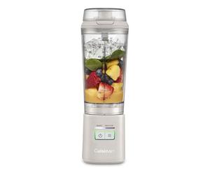 Frullatore Portatile Cuisinart® Blast & Go| USB-C | 500 ml senza BPA | 20.000 giri/min | Frulla frutta congelata e noci | Frullati salutari | 20 utilizzi per ricarica | Compatto, a prova di perdite