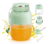 Frullatore portatile da 1300 ml Fresh Juice Mixer Flacone Frullatore per Smoothie Maker to Go, Blender Bottle con coperchio a prova di perdite, senza fili, ricaricabile per fitness, ufficio e viaggio