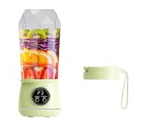 Frullatore Portatile Da 550Ml - Mini Frullatore Per Frullati Con Coperchio Per Bere Direttamente, Tritare Il Ghiaccio, Frutta, Piccolo Frullatore Portatile(Green)