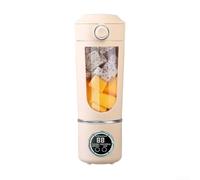 Frullatore portatile da 700 ml ad alta velocità per mini spremiagrumi con lame in acciaio inox per frutta, a prova di perdite, tazza ricaricabile tramite USB, per frullati, proteine in polvere, sport