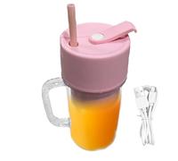 Frullatore portatile,Frullatore di dimensioni personali da 400 ml per frullati | frullatore portatile, mixer ricaricabile per succhi di frutta, frullatore da viaggio personale portatile per succhi fre