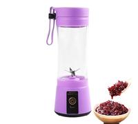 Frullatore portatile, frullatore elettrico | 400ml con ricarica USB - Prodotti per nutrizione sportiva Spremiagrumi rotante ad alta velocità per banana, carota, pitaya, pepi