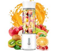 Frullatore portatile frullatore frullato USB ricaricabile 4000mAh 500ml BPA Free frutta verdura alimenti per bambini 6 lame per viaggi cucina palestra