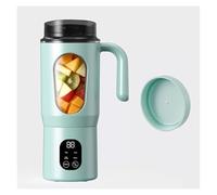Frullatore portatile in plastica Spremiagrumi personale a 12 lame Piccoli frullatori compatti for frullati e frullati Ottimi for miscelare(Groen)