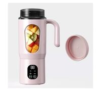 Frullatore portatile in plastica Spremiagrumi personale a 12 lame Piccoli frullatori compatti for frullati e frullati Ottimi for miscelare(Pale Red)