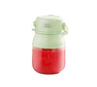 Frullatore portatile in plastica Versatile tazza for frullatore portatile USB a 20 lame for frullati e succhi di ghiaccio(Groen)