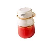 Frullatore portatile in plastica Versatile tazza for frullatore portatile USB a 20 lame for frullati e succhi di ghiaccio(Wit)