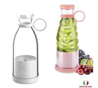 FRULLATORE PORTATILE MINI JUICE BOTTIGLIA PER SMOOTHIE RICARICABILE FRULLATO