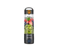 FRULLATORE PORTATILE NUTRIBULLET NBP003GO-MC3.7 V0.59 l, Potenza 3,7 V, Caraffa da 0.59 l, Nero, Trasparente, Arancione