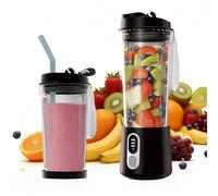 Frullatore portatile per frullati Spremiagrumi elettrico - Succhi freschi, Frullati e alimenti per bambini, Mini frullatore con motore da 300W Adatto per sport all'aria aperta e viaggi