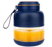 Frullatore portatile per frutta e spremiagrumi elettrico da 800 ml - Mini frullatore a batteria | Per cucina, ufficio, viaggi, campeggio, dormitorio universitario, ristorante, preparazione di frullati