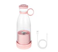 Frullatore portatile per succhi da 380 ml Miscelatore multifunzionale USB Macchina per congelare bevande per la palestra dell'ufficio, dei viaggi a casa