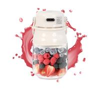 Frullatore Portatile Ricaricabile - Bottiglia Frullatore Elettrico Personale,Elettrica per Frullati Proteici Succhi Latte Frutta Casa ed Escursionismo