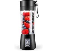 Frullatore portatile, ricaricabile tramite USB, per frullati e frullati, forte potenza di taglio con 6 lame